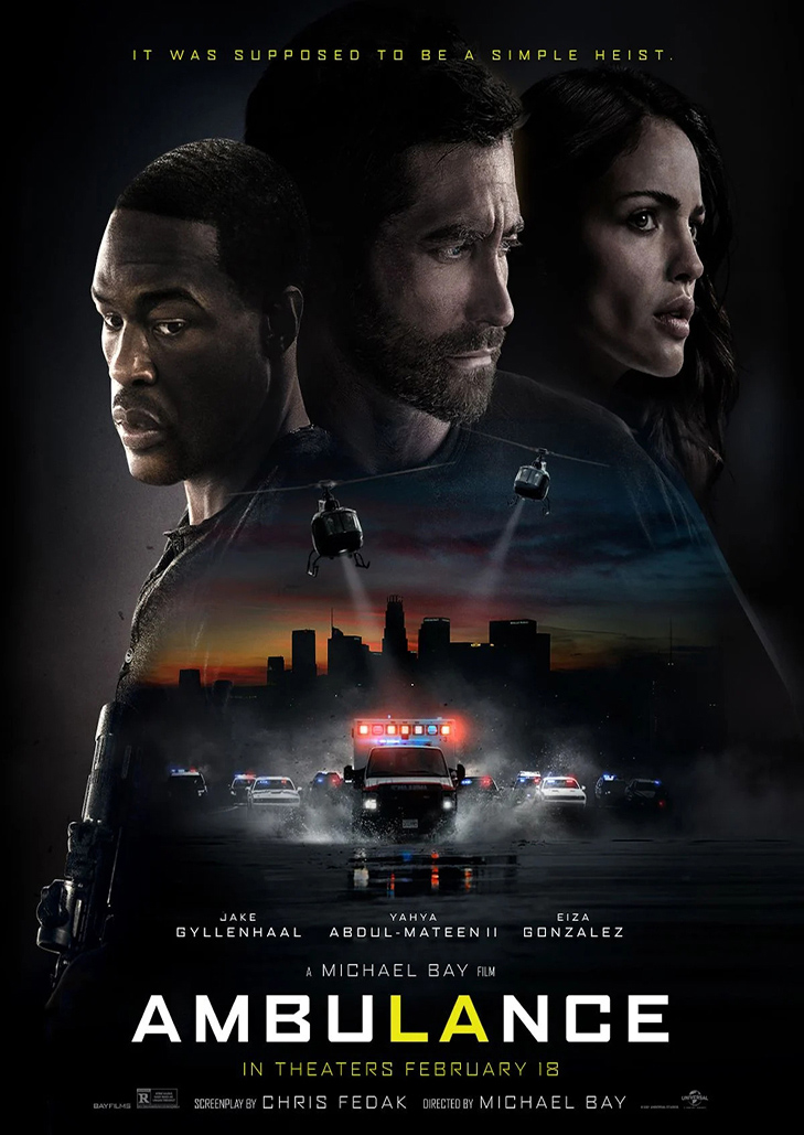 Ambulance (2022) ปล้นระห่ำ ฉุกเฉินระทึก