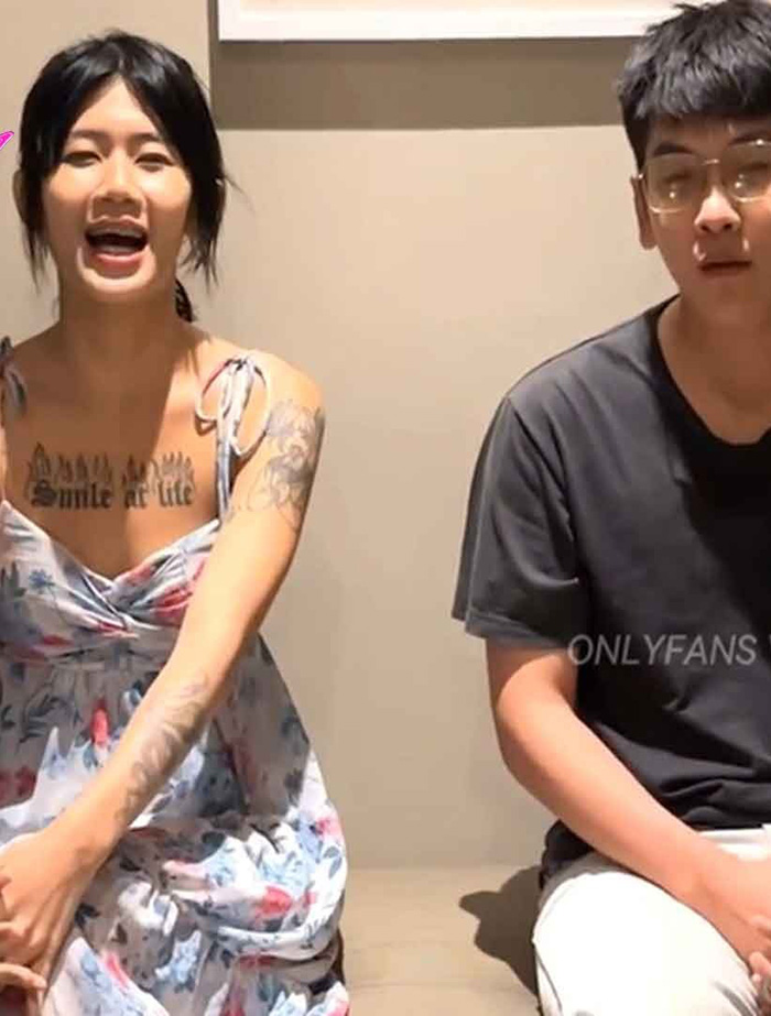 Onlyfans น้อง Sistersgrimmpv นัดหนุ่มแว่นหุ่นดีมาให้กระเด้าหีที่ห้อง